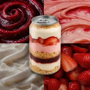 Strawberry Jar Cheesecake (6 pieces for each box)
