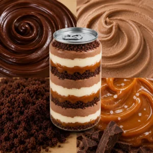 Chocolate & Salted Caramel Jar Cheesecake (6 pieces for each box)