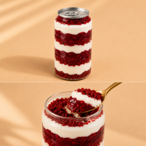 Red Velvet Raspberry Cheesecake - 6 pieces for each box