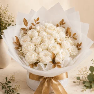 Floral Candle Bouquet
